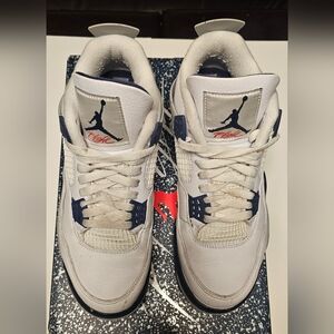 Air Jordan 4 Retro White/Midnight Navy